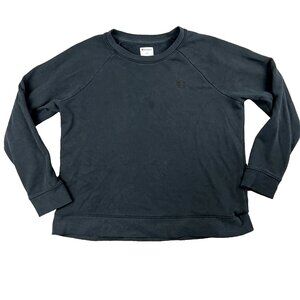 Champion Sweatshirt Womens Large Black Pullover Normcore Classiccore